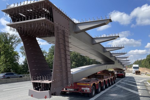Brücken über A6 bei Roth