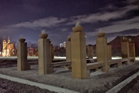 Denkmal zum Magdeburger Recht