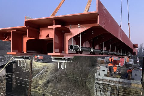 Brücke Lüttgen-Salbker-Weg in Magdeburg