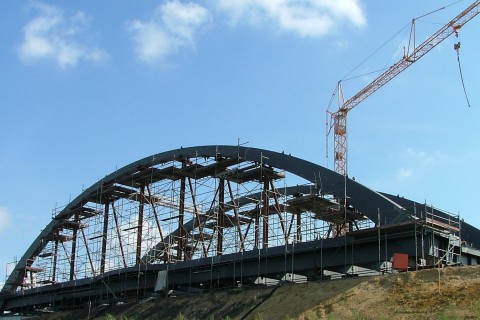 Straßenbrücke über den Mittellandkanal