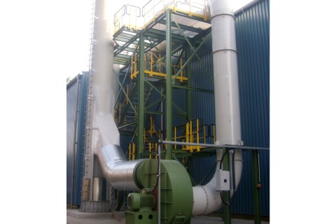Gerüstkonstruktion Rockwool