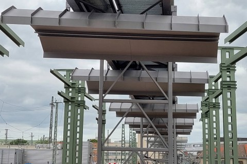Ertüchtigung Rohrbrücke Rummelsburg