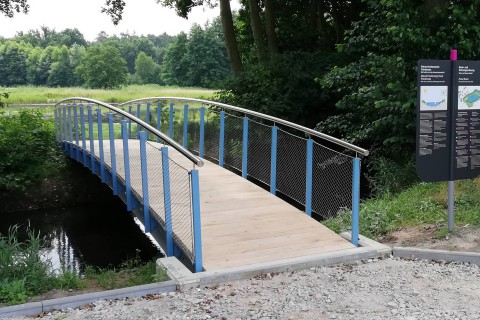Fußgängerbrücke Friedensau