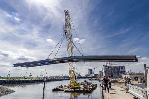 Brücke Baakenhafen Mitte