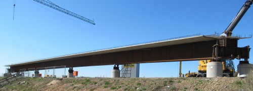 Brückenbauwerk bei Bebra B 83